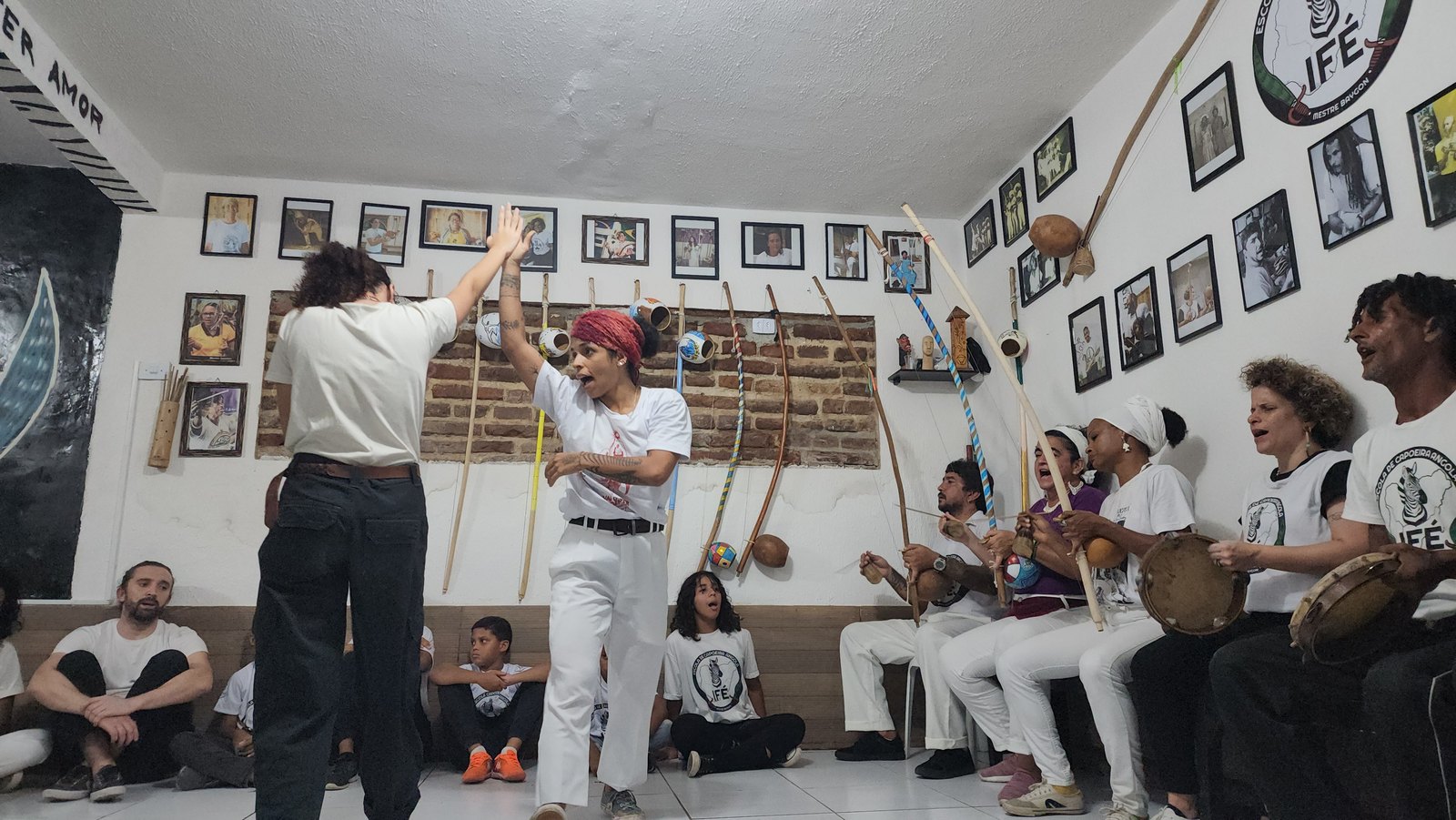Roda na sede durante o Meu Patuá